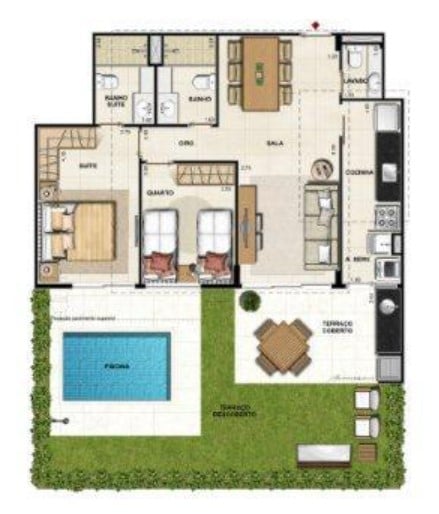 Foto do imóvel: Apartamento com 2 Quartos à Venda, 131 m² em Recreio dos Bandeirantes - Rio de Janeiro
