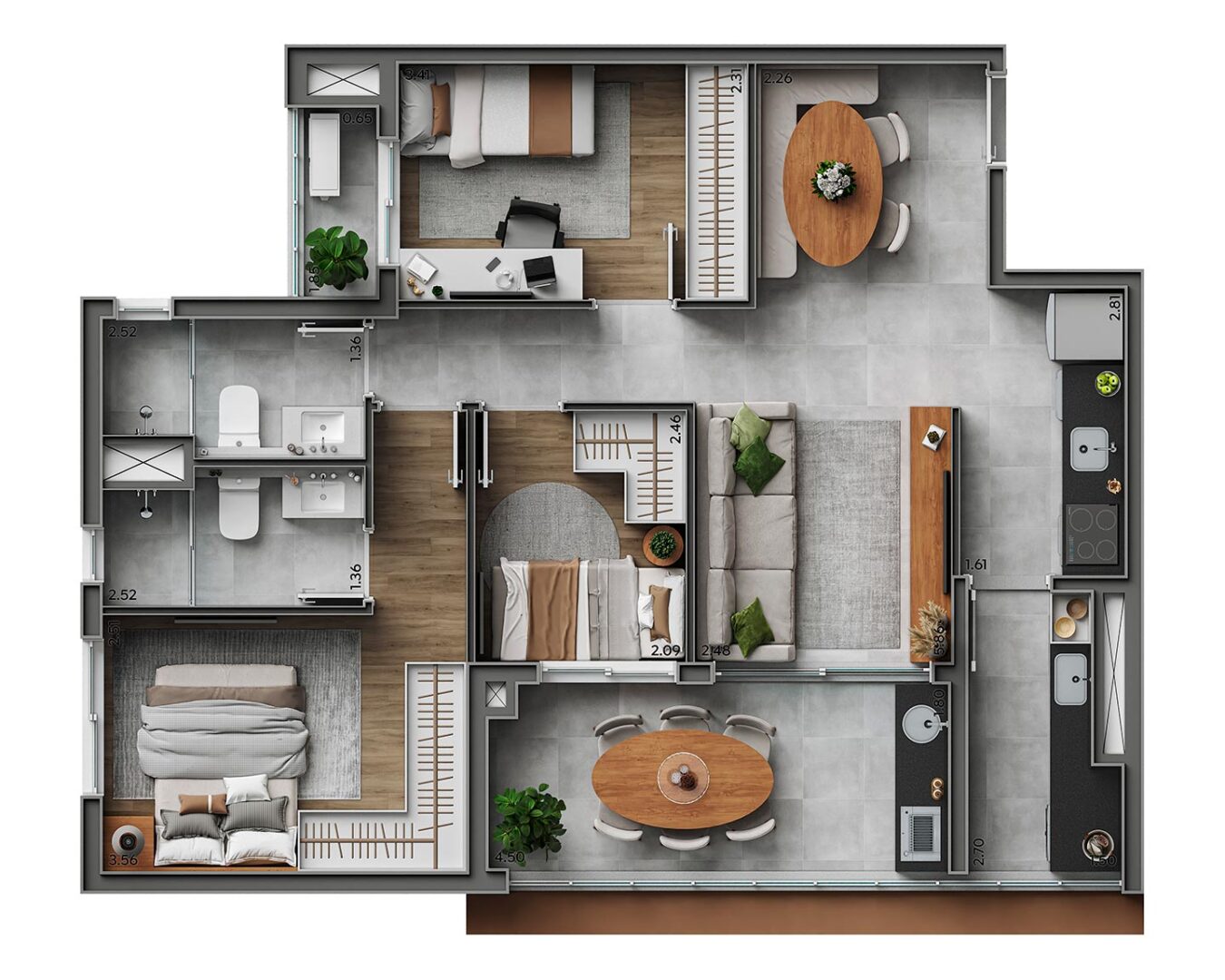 Foto do imóvel: Apartamento com 2 Quartos à Venda, 55 m² em Vila Mariana - São Paulo