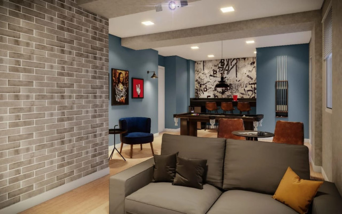 Imagem Apartamento com 2 Quartos à Venda, 42 m² em Campestre - Santo André