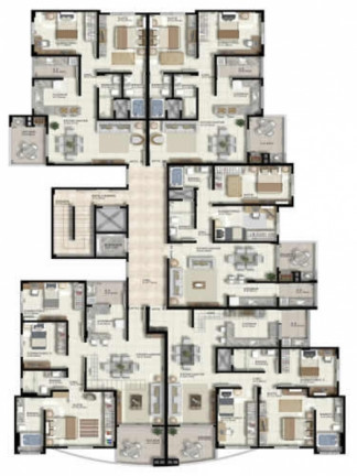 Imagem Cobertura com 3 Quartos à Venda, 219 m² em Centro - Criciúma