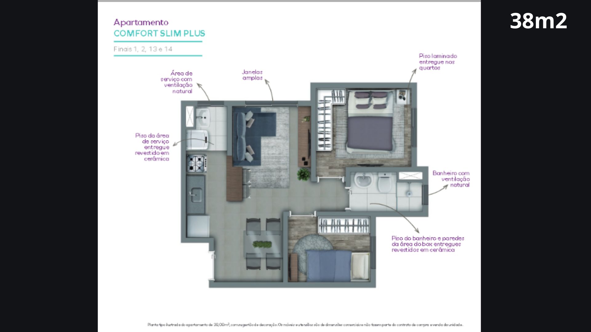 Imagem Apartamento com 2 Quartos à Venda, 34 m²em Parque São Lucas - São Paulo