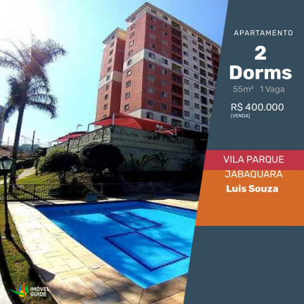 Imagem Apartamento com 2 Quartos à Venda, 55 m² em Vila Parque Jabaquara - São Paulo