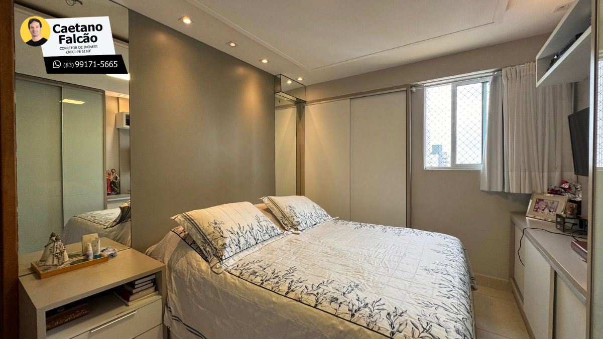 Foto do imóvel: Apartamento com 3 Quartos à Venda, 90 m² em Brisamar - João Pessoa