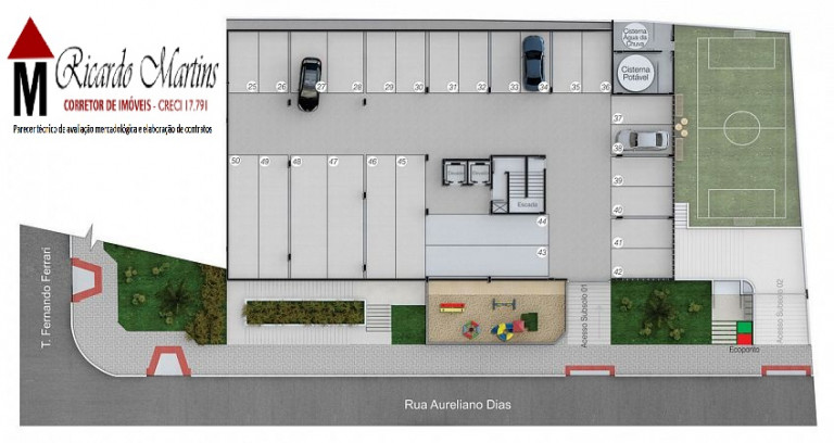 Imagem Apartamento com 2 Quartos à Venda, 69 m² em São Cristóvão - Criciúma