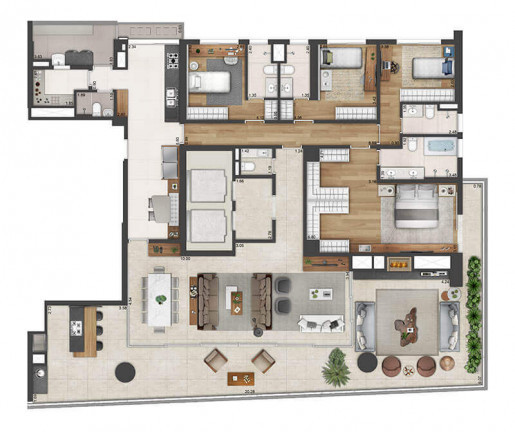 Imagem Apartamento com 4 Quartos à Venda, 285 m² em Itaim Bibi - São Paulo