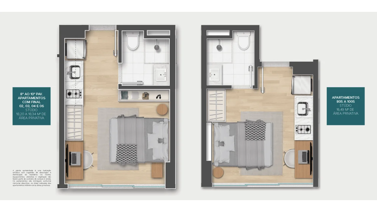 Apartamento com 1 Quarto à Venda, 22 m²em Barra - Salvador