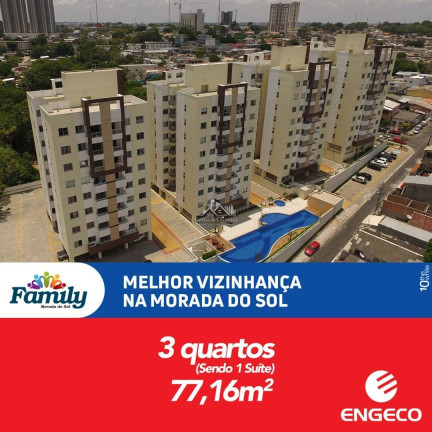 Imagem Apartamento com 3 Quartos à Venda, 77 m² em Aleixo - Manaus