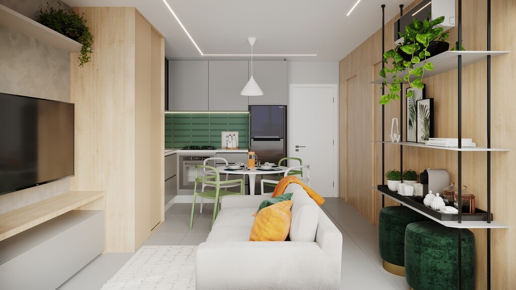 Imagem Apartamento com 2 Quartos à Venda, 92 m²em Cabral - Curitiba