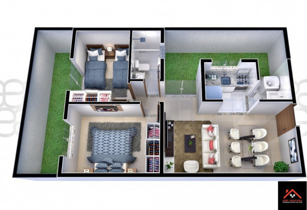 Imagem Apartamento com 2 Quartos à Venda, 55 m² em Cidade Verde - Santana Do Paraíso