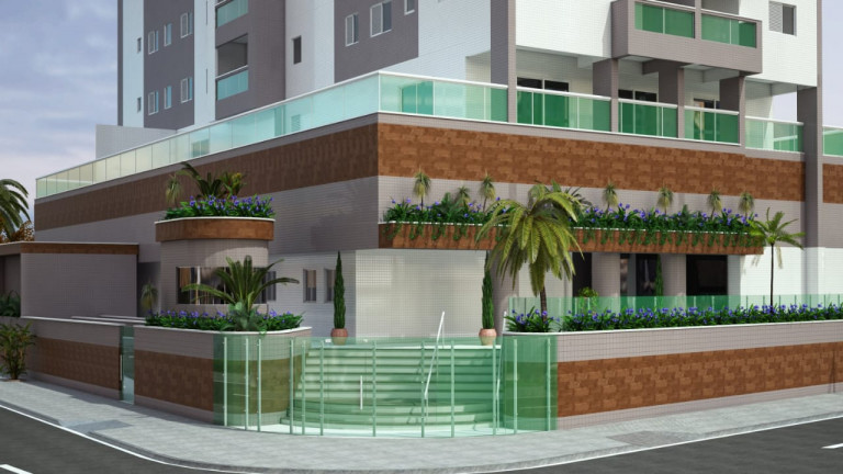 Imagem Apartamento com 2 Quartos à Venda, 60 m² em Caiçara - Praia Grande
