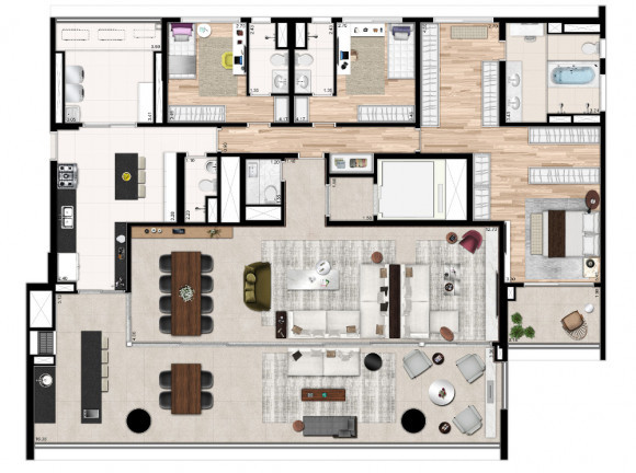 Imagem Apartamento com 4 Quartos à Venda, 271 m² em Sumarezinho - São Paulo