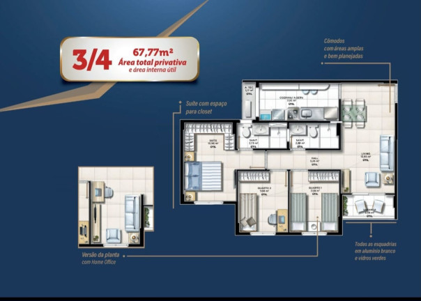 Imagem Apartamento com 2 Quartos à Venda, 56 m²em Paralela - Salvador