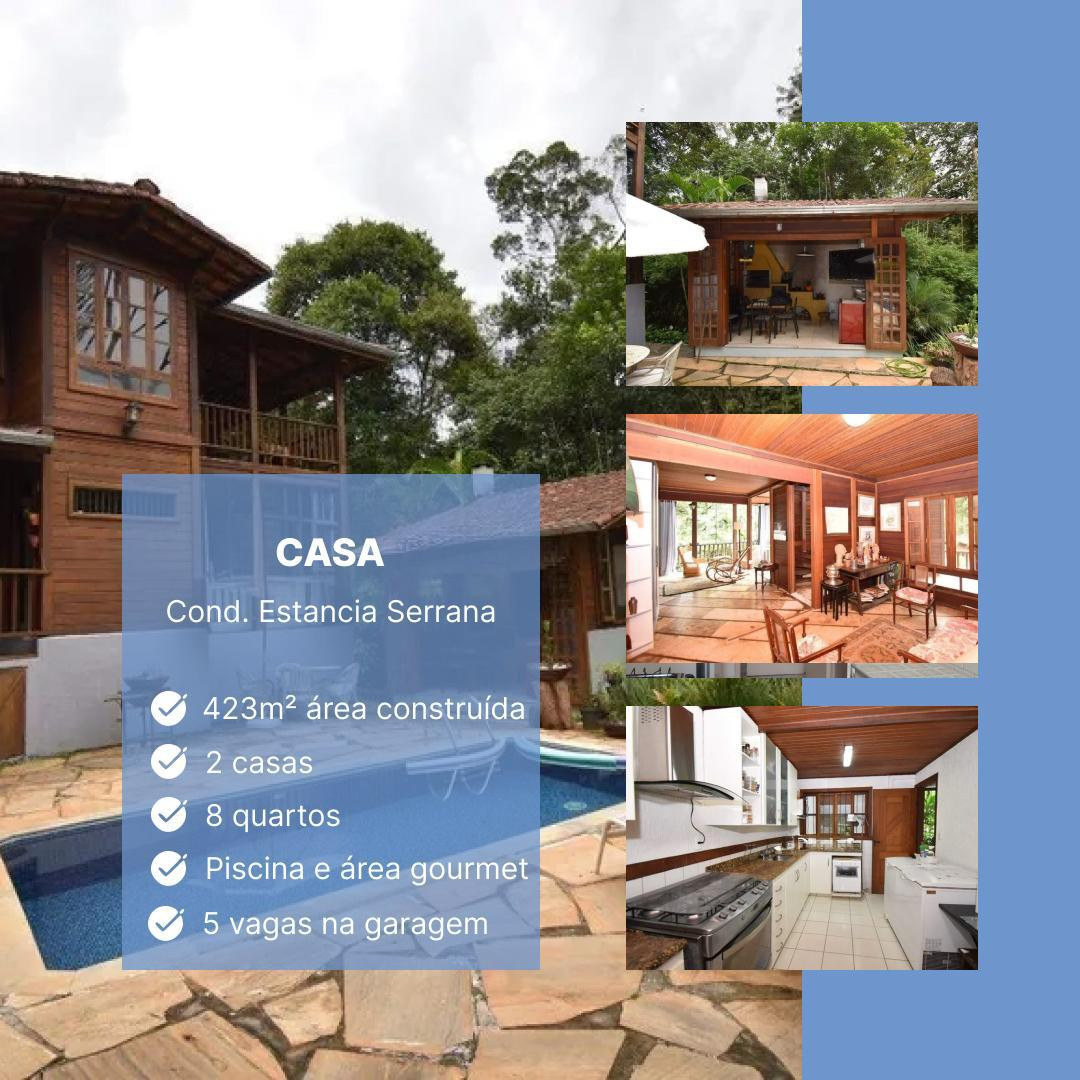 Foto do imóvel: Casa com 8 Quartos à Venda, 423 m² em Estância Serrana - Nova Lima