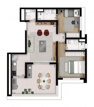Apartamento com 3 Quartos à Venda, 166 m² em Vila Clementino - São Paulo