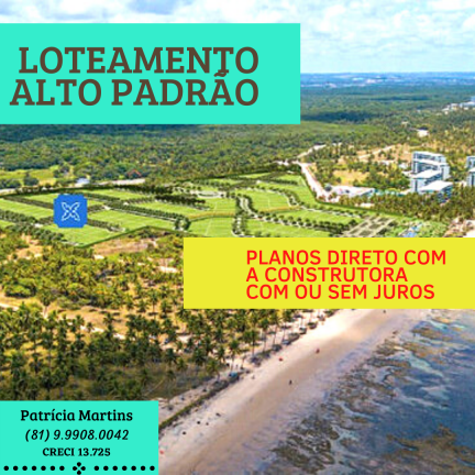 Imagem Terreno à Venda, 425 m² em Paiva - Cabo De Santo Agostinho