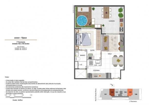 Apartamento com 1 Quarto à Venda, 32 m² em Tijuca - Rio de Janeiro