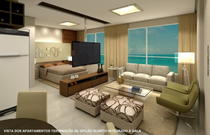 Imagem Apartamento com 1 Quarto à Venda, 39 m² em Barra de Jangada - Jaboatão dos Guararapes