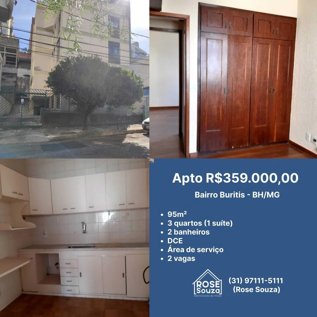 Imagem Apartamento com 2 Quartos à Venda, 95 m²em Buritis - Belo Horizonte