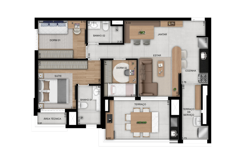 Imagem Apartamento com 3 Quartos à Venda, 88 m²em Vila Santa Clara - São Paulo