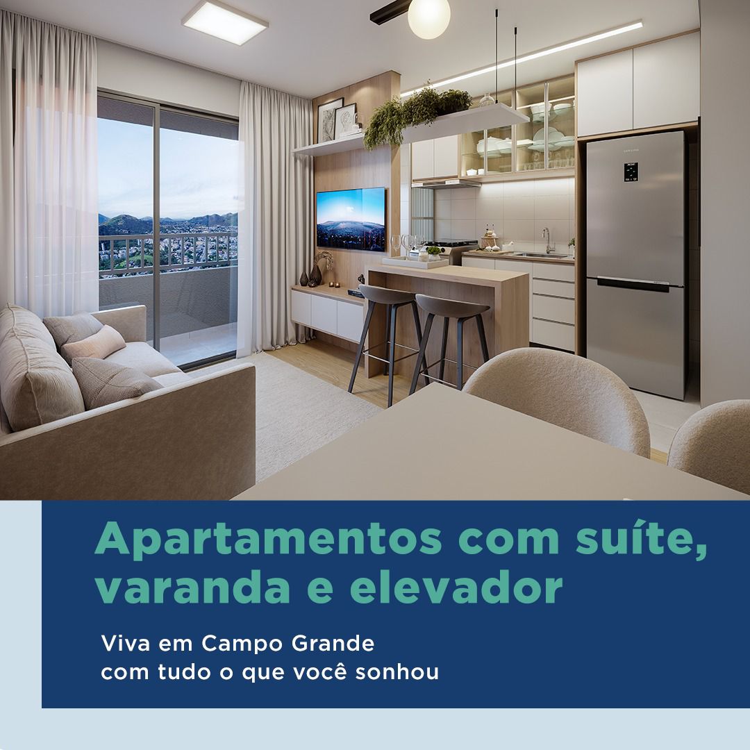 Imagem Apartamento com 2 Quartos à Venda, 41 m²em Campo Grande - Rio de Janeiro