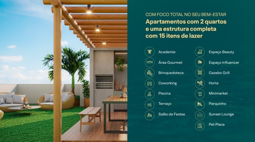 Foto do imóvel: Apartamento com 2 Quartos à Venda, 37 m² em  - 