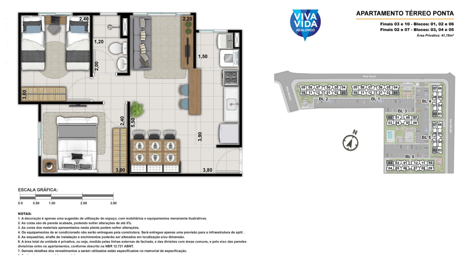 Foto do imóvel: Apartamento com 2 Quartos à Venda, 41 m² em Realengo - Rio de Janeiro