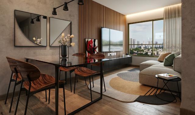Imagem Apartamento com 2 Quartos à Venda, 45 m²em Campo Grande - Recife