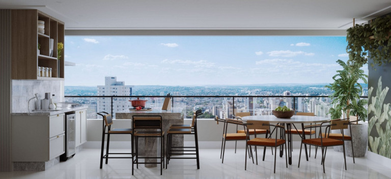 Imagem Apartamento com 4 Quartos à Venda, 185 m² em Setor Oeste - Goiânia