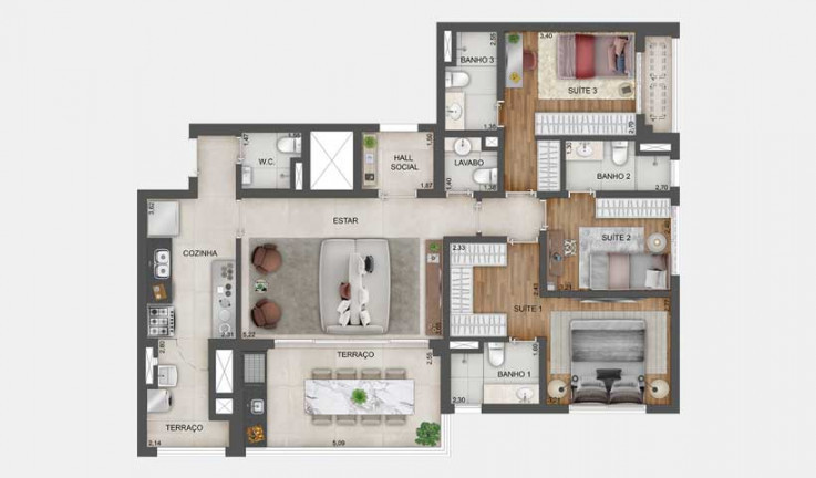 Imagem Apartamento com 4 Quartos à Venda, 141 m² em Vila Mariana - São Paulo