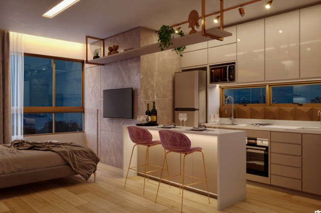 Imagem Apartamento com 1 Quarto à Venda, 24 m² em Boa Viagem - Recife