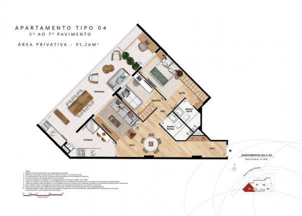 Apartamento com 2 Quartos à Venda,  em Tijuca - Rio de Janeiro