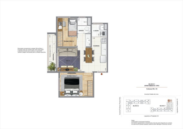 Foto do imóvel: Apartamento com 2 Quartos à Venda, 50 m² em Santo Cristo - Rio de Janeiro
