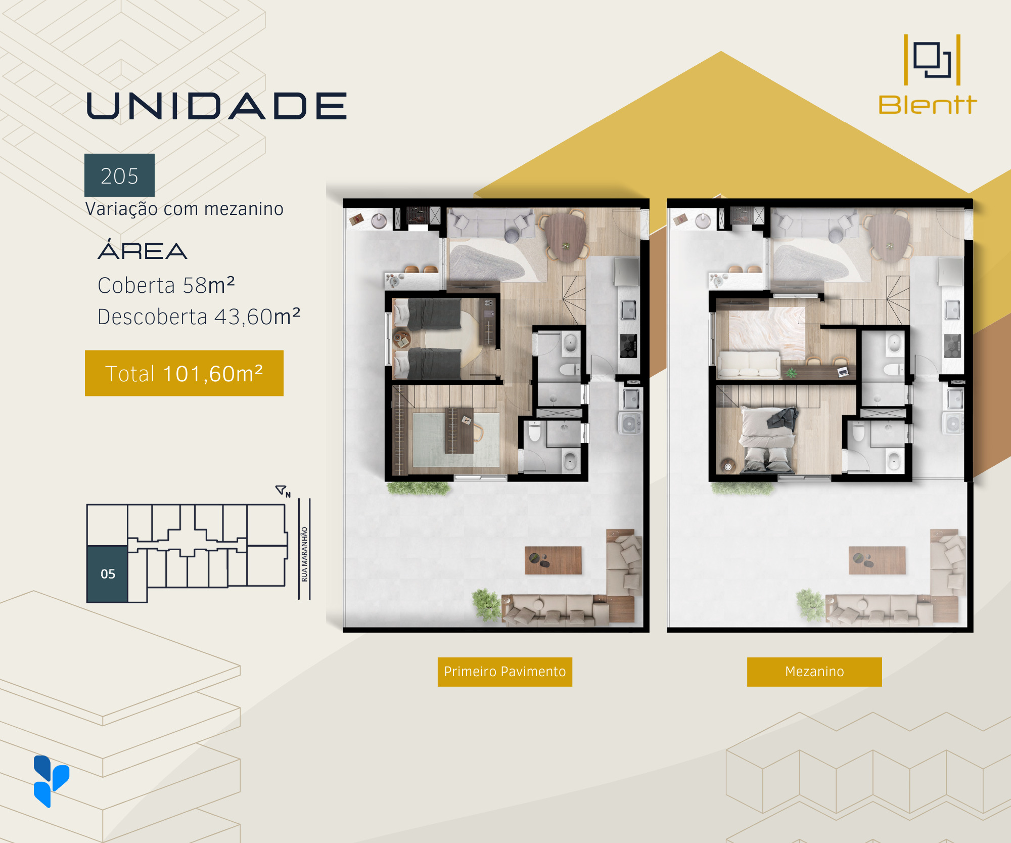 Imagem Apartamento com 2 Quartos à Venda, 58 m²em Portão - Curitiba