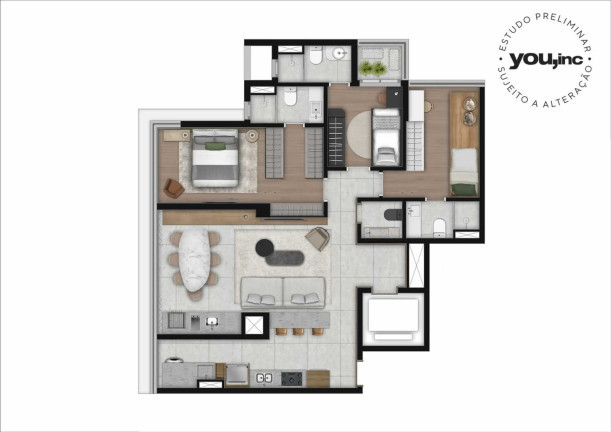 Imagem Apartamento com 3 Quartos à Venda, 104 m²em Sumarezinho - São Paulo