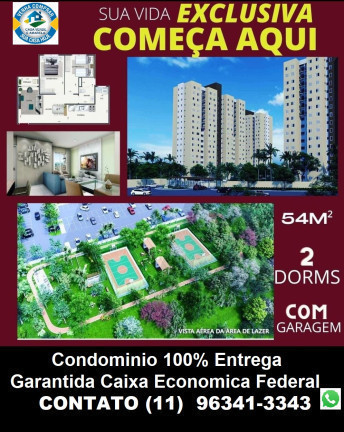 Imagem Apartamento com 2 Quartos à Venda,  em Jardim de Lourdes - Embu das Artes
