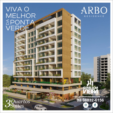 Imagem Apartamento com 3 Quartos à Venda, 165 m² em Ponta Verde - Maceió