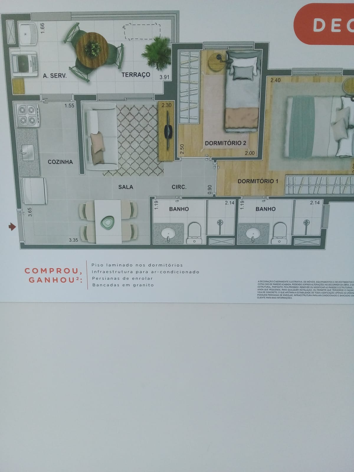 Foto do imóvel: Apartamento com 2 Quartos à Venda, 42 m²em Vila Santa Catarina - São Paulo