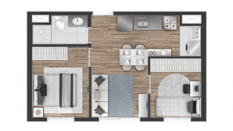 Imagem Apartamento com 2 Quartos à Venda, 37 m² em Penha - São Paulo