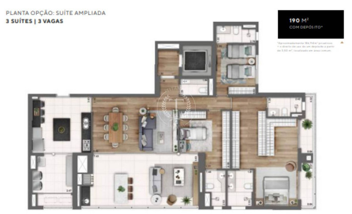 Imagem Apartamento com 4 Quartos à Venda, 191 m² em Perdizes - São Paulo