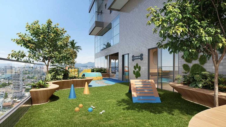 Imagem Cobertura com 4 Quartos à Venda, 251 m² em Guilhermina - Praia Grande