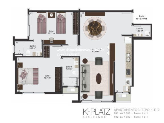 Imagem Apartamento com 2 Quartos à Venda, 80 m² em Campinas - São José