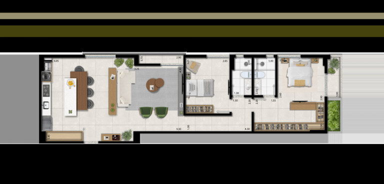 Apartamento com 2 Quartos à Venda, 104 m² em Vila Romana - São Paulo