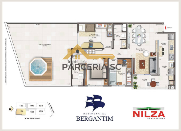 Imagem Apartamento com 2 Quartos à Venda, 79 m² em Capoeiras - Florianópolis