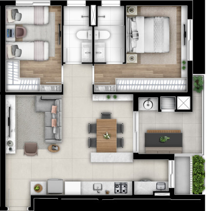 Apartamento com 3 Quartos à Venda, 154 m² em Cabral - Curitiba