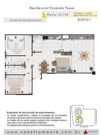 Imagem Apartamento com 2 Quartos à Venda, 79 m² em Enseada - Guarujá