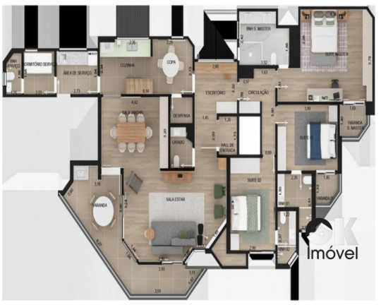 Imagem Apartamento com 3 Quartos à Venda, 175 m² em Jardim Paulista - São Paulo