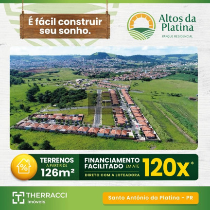 Imagem Terreno à Venda, 147 m² em Estrada Velha Da Platina - Santo Antônio Da Platina