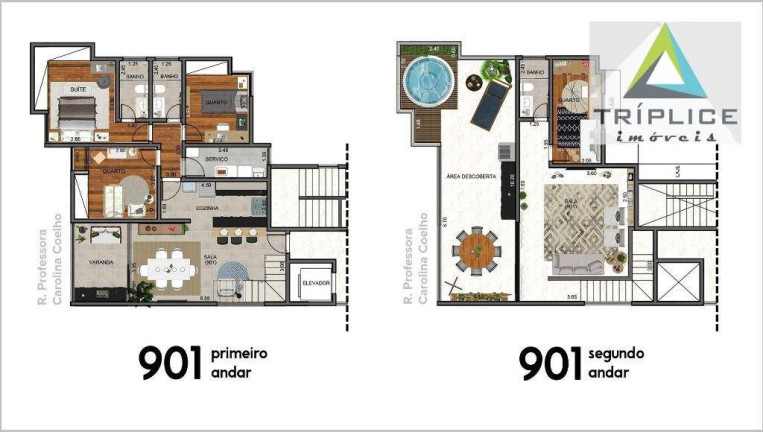 Imagem Cobertura com 4 Quartos à Venda, 200 m² em Granbery - Juiz De Fora