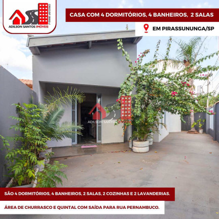 Imagem Casa com 4 Quartos à Venda, 117 m² em Jardim Kamel - Pirassununga