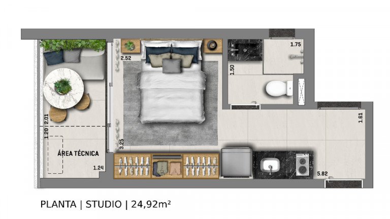 Imagem Apartamento com 1 Quarto à Venda, 43 m² em Vila Mariana - São Paulo